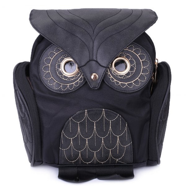 Owl Backpack | Salem Historical Tours - Witch City Gift Shop